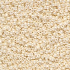 Miyuki rocailles Perlen 11/0 - Cream ceylon 11-594